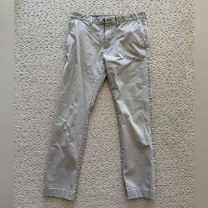 JCrew Men’s Slim Fit Grey Chino Pants - Size 31 waist, 30 length